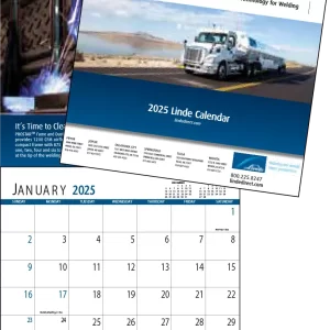 Linde METFAB Custom Flip Wall Calendar