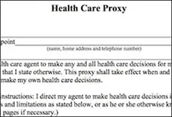 Health Care Proxy image