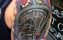 firefighter helmet